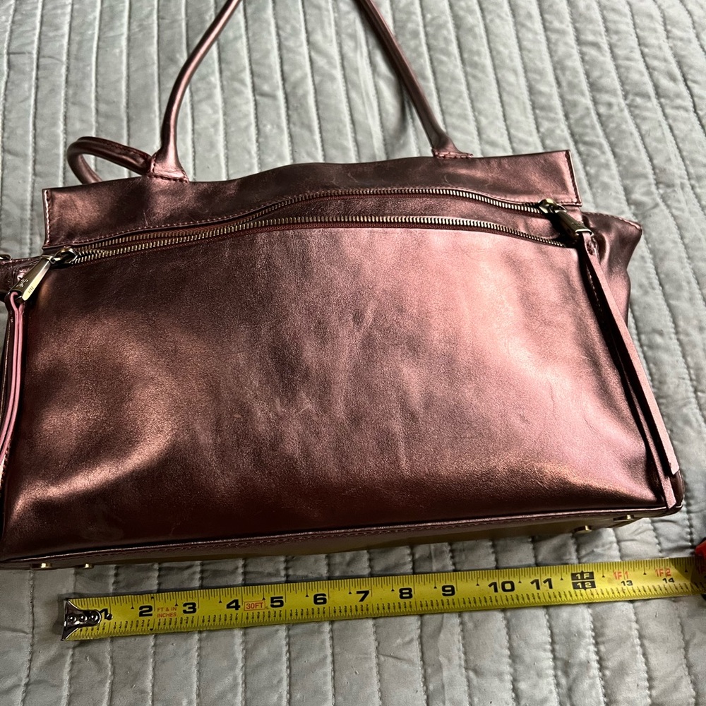 HOBO Metallic Pink Handbag - Picture 3 of 7